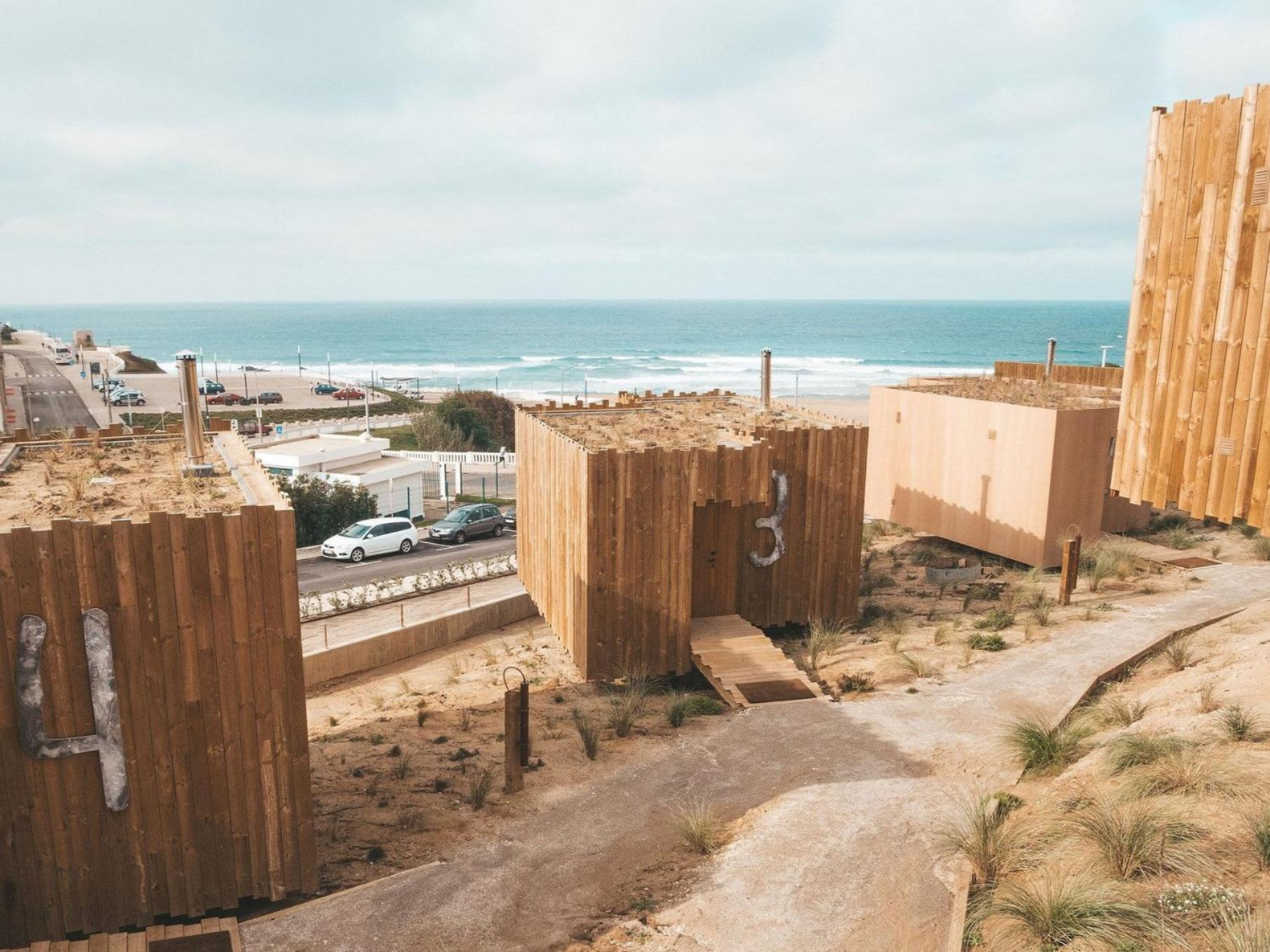 Noah Surf House Portugal Otel Santa Cruz  Oda fotoğraf